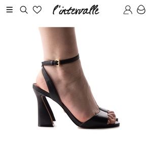 l’intervalle Kaos Black Nubuck suede